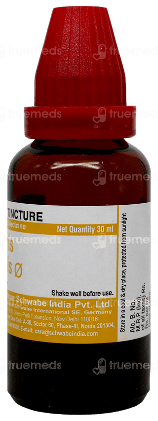 Dr Willmar Schwabe Berberis Vulgaris Q Mother Tincture 30Ml